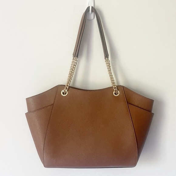 Michael Kors Jet Set Large Saffiano Leather Tote - Picture 2 of 4